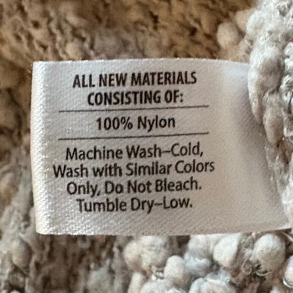 DEMDACO MADE WITH LOVE "Giving Collection" Chunky Cozy Pockets Shawl Taupe SzOS - Picture 5 of 7